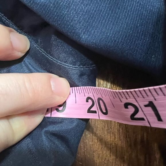 Ariat Furlough Waterproof Insulated Navy Blue Belted Jacket.Sz Medium EUC - Picture 14 of 16